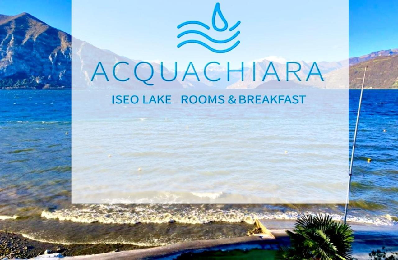 Acquachiara Iseo Deluxe Bed & Breakfast Iseo Center With Garden And Parking Inside Foresteria Exteriör bild