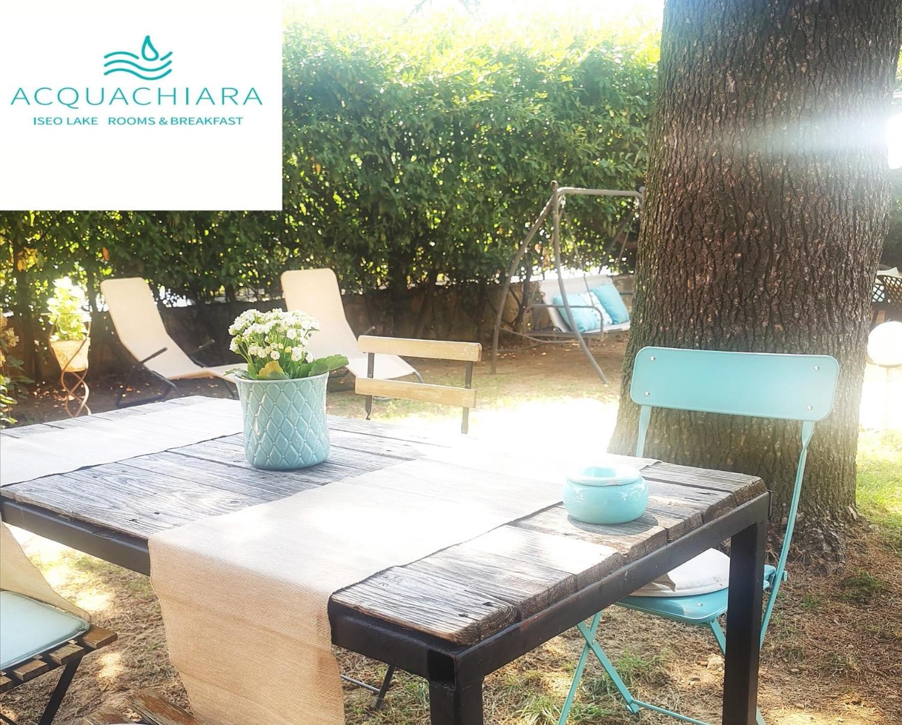 Acquachiara Iseo Deluxe Bed & Breakfast Iseo Center With Garden And Parking Inside Foresteria Exteriör bild