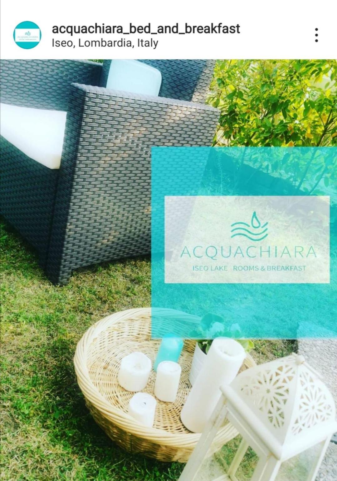Acquachiara Iseo Deluxe Bed & Breakfast Iseo Center With Garden And Parking Inside Foresteria Rum bild