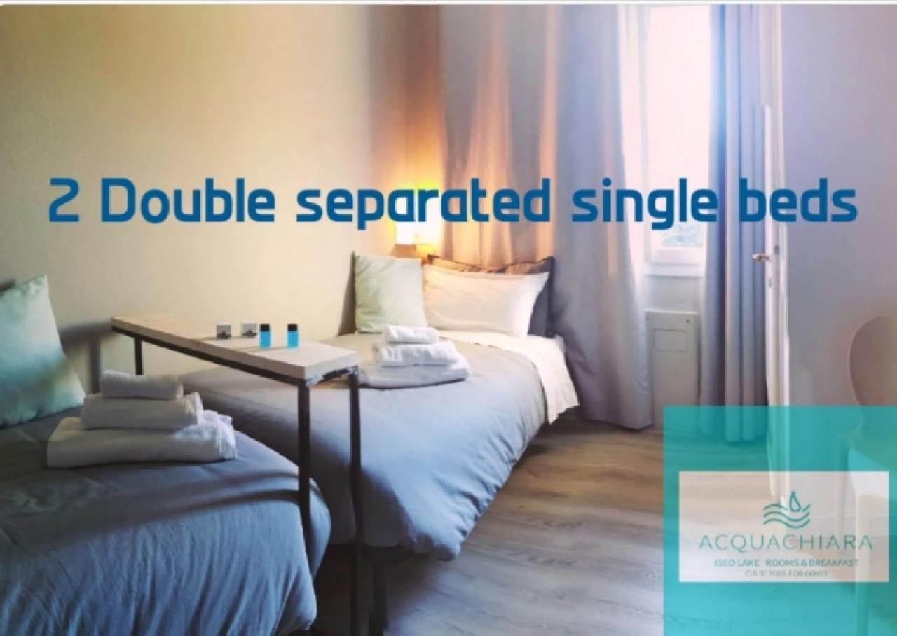 Acquachiara Iseo Deluxe Bed & Breakfast Iseo Center With Garden And Parking Inside Foresteria Rum bild