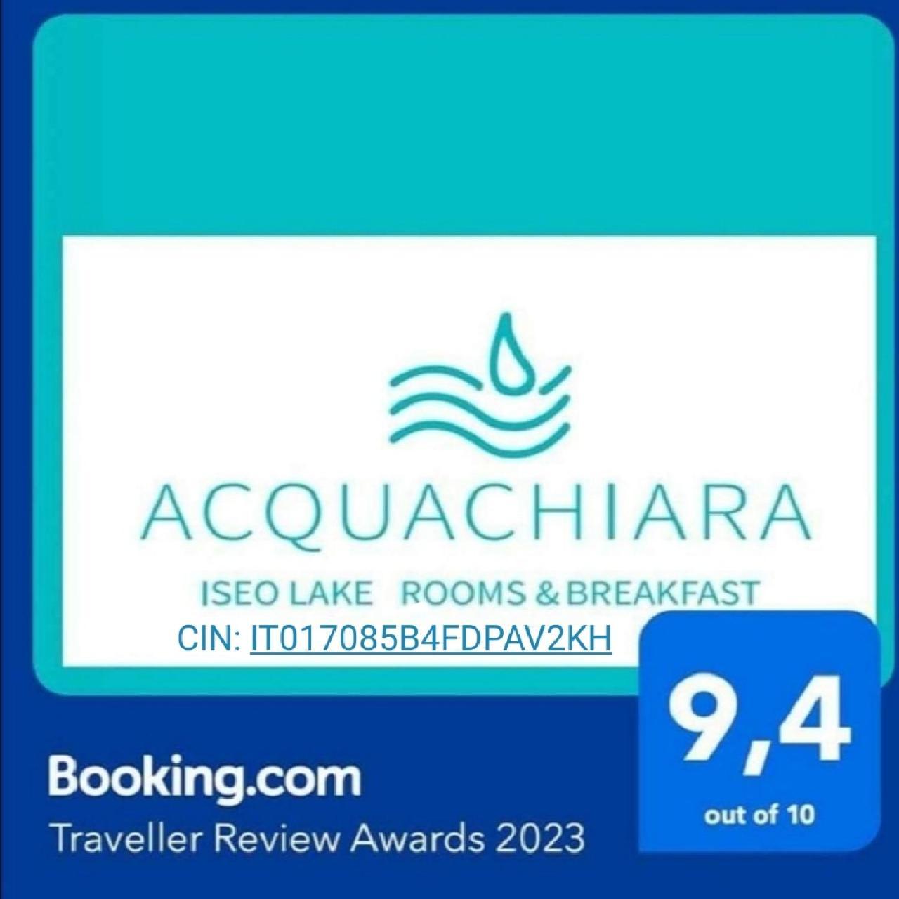 Acquachiara Iseo Deluxe Bed & Breakfast Iseo Center With Garden And Parking Inside Foresteria Exteriör bild